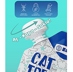 Zampa Puding Somon ve Ton Balıklı Kedi Ödülü 80 Gr - 4