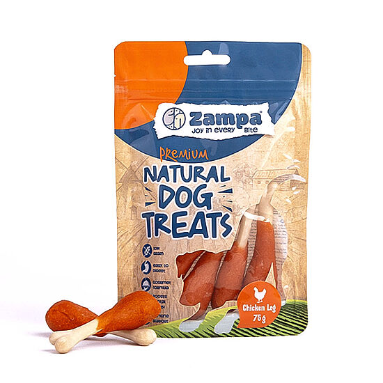 Zampa Tavuk Etli But Köpek Ödülü 75 Gr - 2
