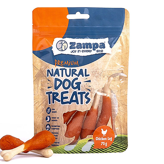 Zampa Tavuk Etli But Köpek Ödülü 75 Gr - 1