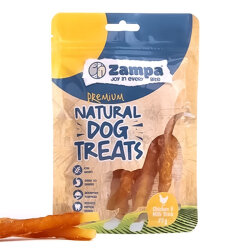 Zampa Tavuklu ve Sütlü Sargılı Köpek Ödülü 75 Gr - Zampa