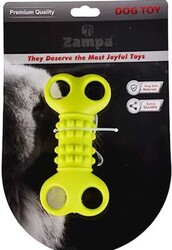 Zampa ZDT1668 Köpekler İçin Dört Delikli Kemik Oyuncak 12 Cm - Zampa