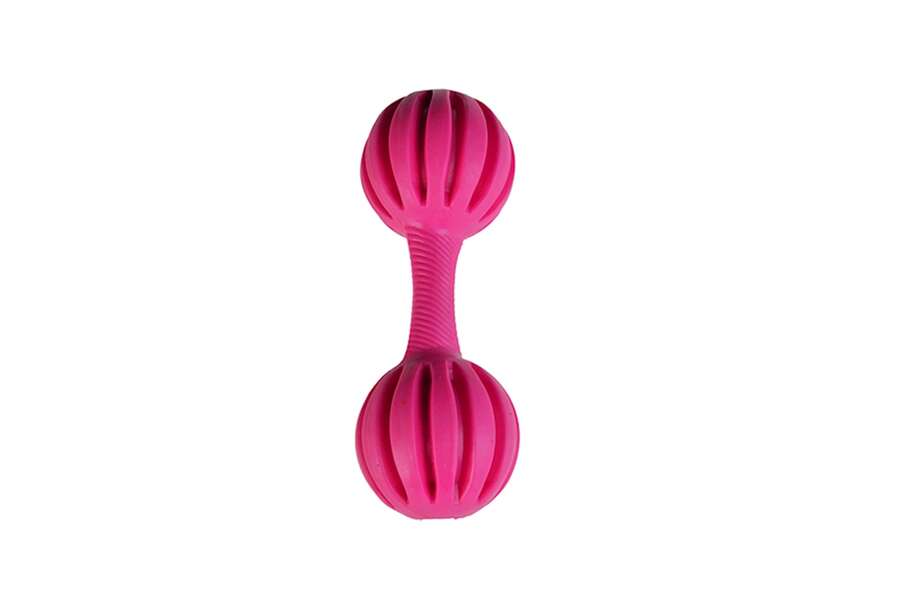 Zampa ZDT1729 Köpekler İçin Zilli Toplu Dumbell Oyuncak 14.5 Cm Köpek