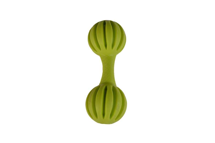 Zampa ZDT1729 Köpekler İçin Zilli Toplu Dumbell Oyuncak 14.5 Cm Köpek