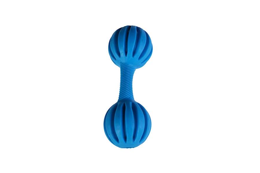 Zampa ZDT1729 Köpekler İçin Zilli Toplu Dumbell Oyuncak 14.5 Cm Köpek