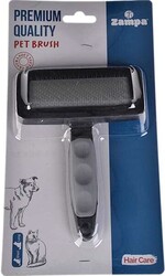 Zampa ZT0050 Kedi ve Köpek Fırçası Large 16 x 12 Cm Gri - Zampa