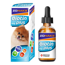 Zonaks - Zonaks Biotin Plus Tüy Sağlığı Köpek Biotin Çinko Takviyesi 50 ML