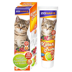 Zonaks - Zonaks Kitten Paste Böğürtlen ve Narlı Yavru Kedi Macunu 100 Gr