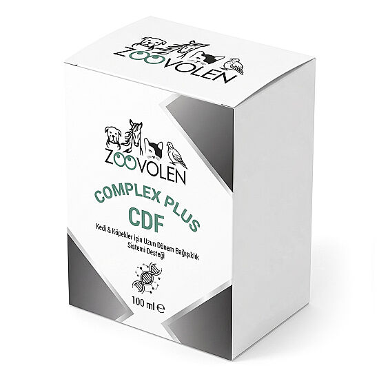 Zoovolen CDF Complex Plus Kedi ve Köpekler İçin Bağışıklık Destekleyici Sıvı 100 ML - 1