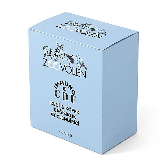 Zoovolen Immuno CDF Kedi ve Köpekler İçin Bağışıklık Destekleyici Sıvı 50 ML - 1