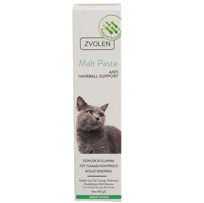 Zvolen Malt Paste Tüy Yumağı Kontrol Kedi Macunu 100 ML