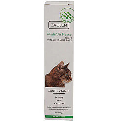Zvolen MultiVit Taurin ve Kalsiyum Multivitamin Kedi Macunu 100 ML - Zvolen